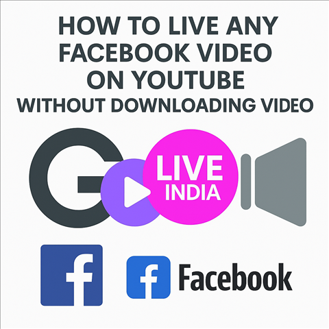 How to Live any Facebook video on YouTube without Downloading Video-2025